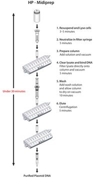 GenElute&#8482; HP质粒中量制备试剂盒 sufficient for 25&#160;purifications