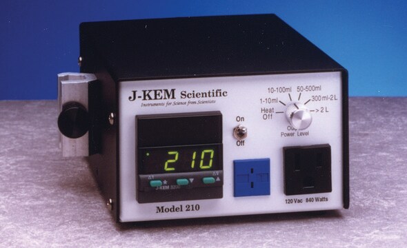 J-KEM&#174; basic temperature controller Model 210/T, temperature -200-250&#160;°C