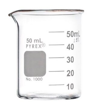 PYREX&#174; Griffin beakers low form, capacity 50&#160;mL