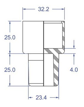 Precision Seal&#174; Gummiseptum white, 24/40 joints