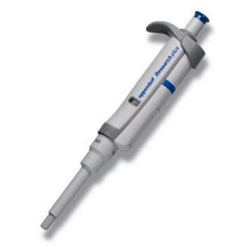 Eppendorf Research&#174; plus Pipette, fixed volume single-channel, volume 1000&#160;&#956;L, blue