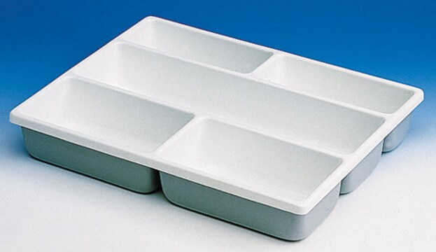 BRAND&#174; tidy tray with compartments 12 compartments