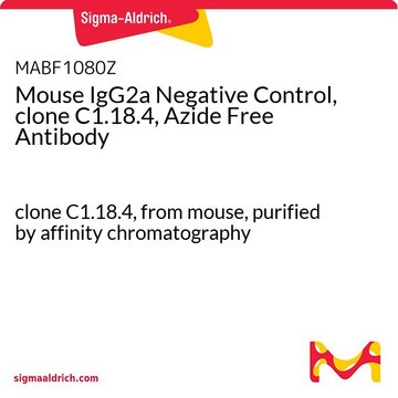 Mouse IgG2a Negative Control, clone C1.18.4, Azide Free Antibody clone C1.18.4, from mouse, purified by affinity chromatography