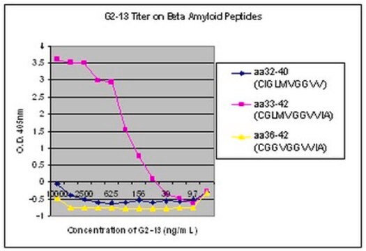 Anti-Amyloid &#946;42 Antibody, clone G2-13 clone G2-13, from mouse