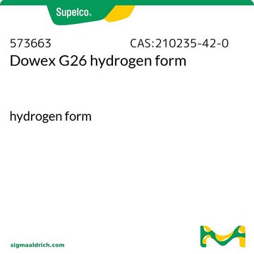 Dowex G26 hydrogen form hydrogen form