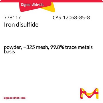 Iron disulfide powder, &#8722;325&#160;mesh, 99.8% trace metals basis