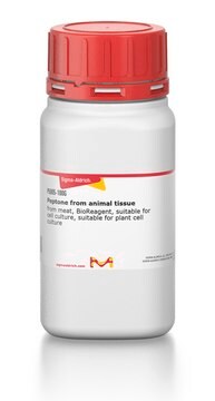 Pepton aus tierischem Gewebe from meat, BioReagent, suitable for cell culture, suitable for plant cell culture