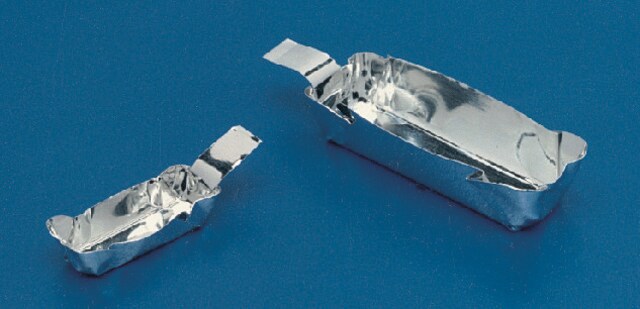 Botes de aluminio para pesar W × L × D 4&#160;mm × 12&#160;mm × 4&#160;mm