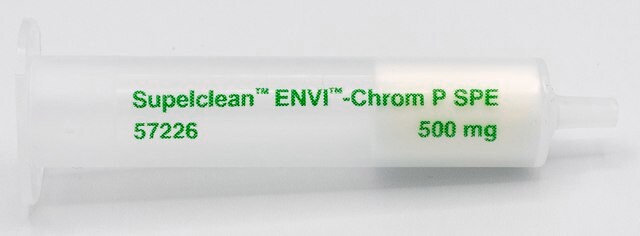 Supelclean&#8482;ENVI&#8482;-Chrom P SPE Tube suitable for PFAS testing, bed wt. 500&#160;mg, volume 6&#160;mL, pk of 30