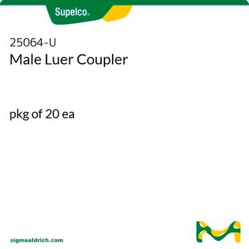 凸式 Luer 连接件 pkg of 20&#160;ea