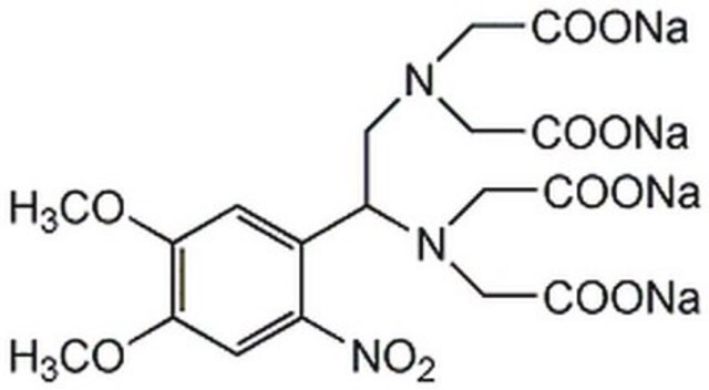 DM-NITROPHEN-Reagens, Tetranatriumsalz Caged Ca2+ chelator that undergoes a major and rapid decrease in Ca2+-binding affinity upon photolysis.