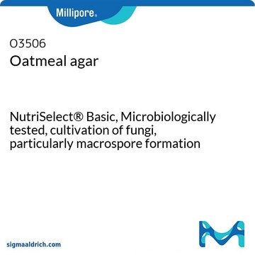 Haferflocken-Agar NutriSelect&#174; Basic, Microbiologically tested, cultivation of fungi, particularly macrospore formation