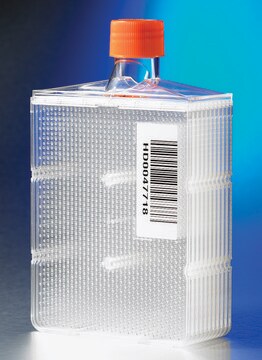 Corning&#174; CellBIND&#174; Surface HYPERFlask&#174; cell culture vessels surface area 1720&#160;cm2, M flask, bar coded, designed for manual cell culture applications, bag of 4, case of 4