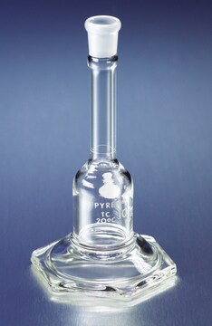 Pyrex&#174; 微容量瓶&#65292;Pyrex&#174; ST 塞子 capacity 5&#160;mL