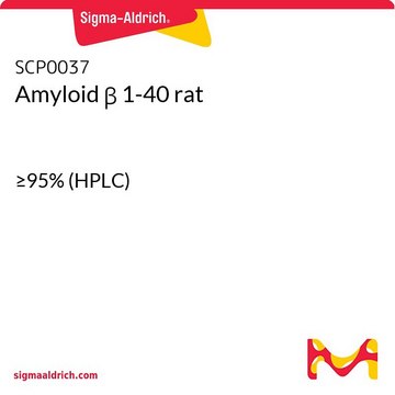 Amyloid &#946; 1-40 rat &#8805;95% (HPLC)