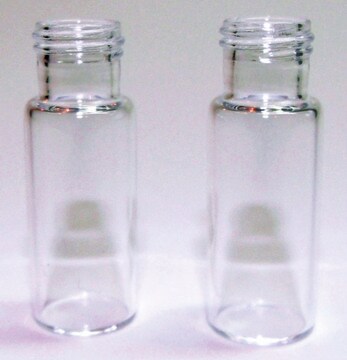 经过认证的螺纹口样品瓶&#65292;9mm 螺纹&#65292;12×32mm volume 2&#160;mL, clear glass vial, pkg of 100&#160;ea