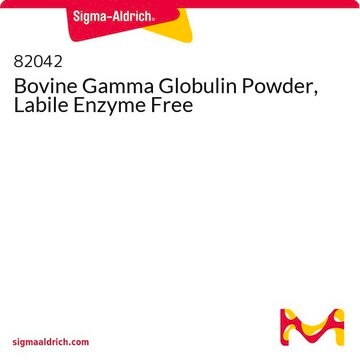 Bovine Gamma Globulin Powder, Labile Enzyme Free