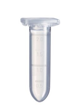 Microprovette Eppendorf&#174; Safe-Lock capacity 2.0&#160;mL, colorless, pack of 1000&#160;ea