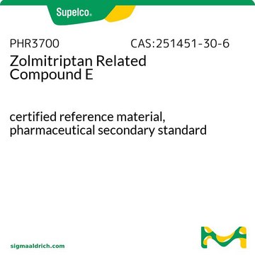 Zolmitriptan-verwandte Verbindung E certified reference material, pharmaceutical secondary standard