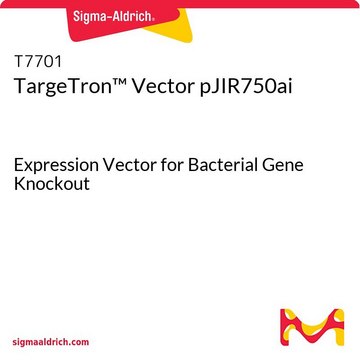 TargeTron&#8482; Vector pJIR750ai Expression Vector for Bacterial Gene Knockout