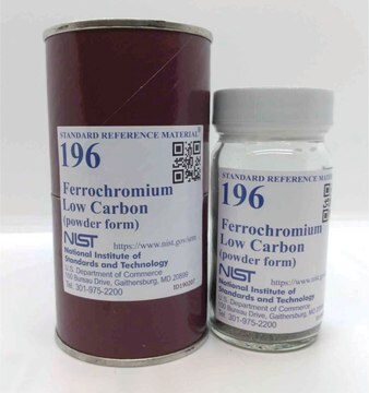 Ferrochrom NIST&#174; SRM&#174; 196, low-carbon