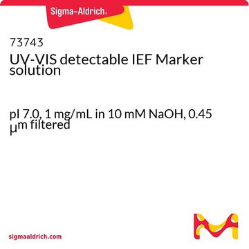 UV-VIS detectable IEF Marker solution pI 7.0, 1&#160;mg/mL in 10 mM NaOH, 0.45 &#956;m filtered