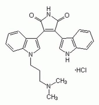 Bisindolylmaleimide I, Hydrochloride An enhanced water-soluble form of Bisindolylmaleimide I.