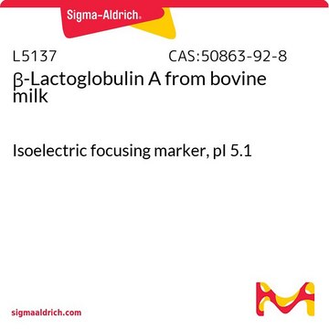 &#946;-Lactoglobulin A aus Kuhmilch Isoelectric focusing marker, pI&#160;5.1