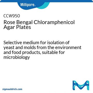 Bengalrosa-Chloramphenicol-Agar Platten Selective medium for isolation of yeast and molds from the environment and food products, suitable for microbiology