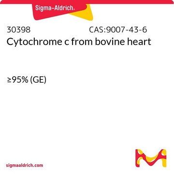 Cytochrome&#160;c from bovine heart &#8805;95% (GE)