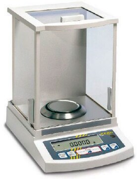 Kern analytical balance ABJ 120-4NM, AC/DC input 220 V AC, Schuko plug