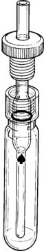 Ace pressure tubes with plunger valves and thermowells volume ~60&#160;mL