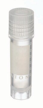 WHEATON&#174; CryoELITE&#174; cryovial with Loctagon&#8482; Vial Skirt and label patch self-standing polypropylene, capacity (2&#160;mL), external thread, non-sterile