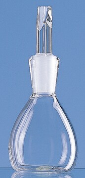 BRAND&#174; density bottle, Gay-Lussac pattern, uncalibrated capacity 25&#160;mL, borosilicate glass