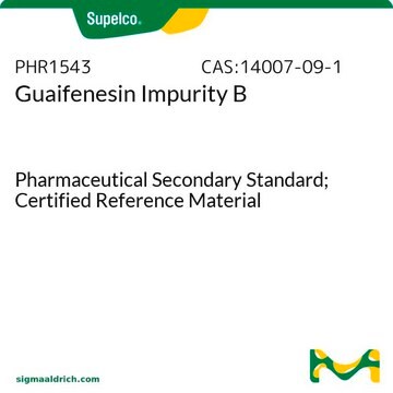 愈创甘油醚杂质B Pharmaceutical Secondary Standard; Certified Reference Material