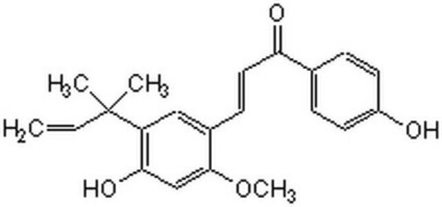 Licochalcon-A, synthetisch An estrogenic flavonoid with anti-tumor and antiparasitic properties.