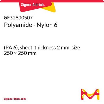 Polyamide - Nylon 6 (PA 6), sheet, thickness 2&#160;mm, size 250 × 250&#160;mm