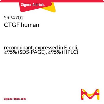 CTGF ヒト recombinant, expressed in E. coli, &#8805;95% (SDS-PAGE), &#8805;95% (HPLC)