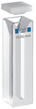 Hellma&#174; Mikro-Küvetten für Absorptionsmessungen High Performance Quartz Glass, spectral range 200-2,500 nm, pathlength 10&#160;mm, chamber volume 700&#160;&#956;L