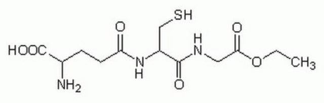 Glutathion-Monoethylester Cell-permeable derivative of glutathione (GSH) that undergoes hydrolysis by intracellular esterases to release GSH.