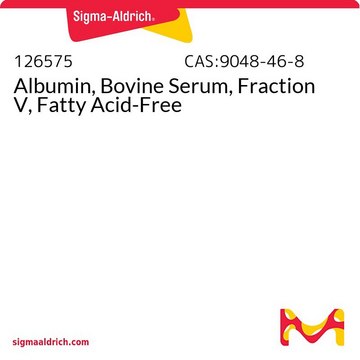 Albumin, Bovine Serum, Fraction V, Fatty Acid-Free