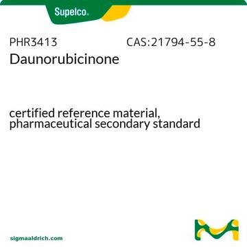 Daunorubicinone certified reference material, pharmaceutical secondary standard