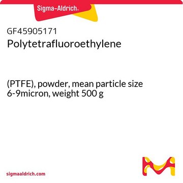 Polytetrafluoroethylene (PTFE), powder, mean particle size 6-9micron, weight 500&#160;g