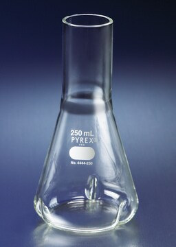 Pyrex&#174; baffled shaker flasks flask capacity 125&#160;mL