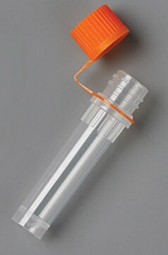 康宁公司&#174;带螺旋盖微量离心管 2.0 mL microcentrifuge tube, polypropylene, w/ attached screw cap, w/ 0-ring, sterile, natural, 500/cs