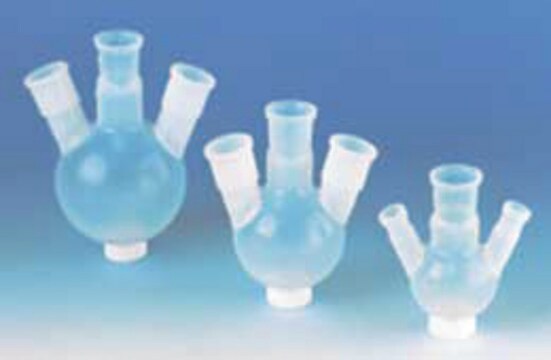 Bohlender&#8482; round-bottom flasks capacity 250&#160;mL, no. of necks: 3, side joint: ST/NS 29/32