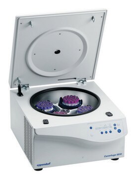 Eppendorf&#174; Centrifuge 5810/5810R 5810, non-refrigerated, with rotor S-4-104, keypad, AC/DC input 120 V, 50/60 Hz, US 3-pin plug (US)