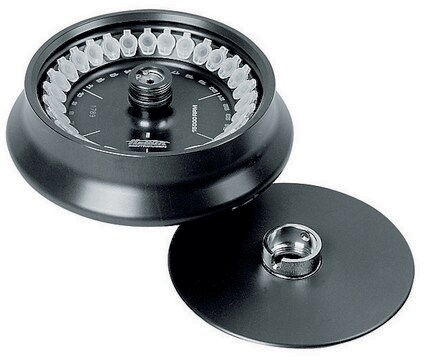 Hettich&#174; 角度固定ローター、30 for ROTINA 420/420R Centrifuge, Fixed Angle Rotor, 30 place (w/ bio-containment lid)