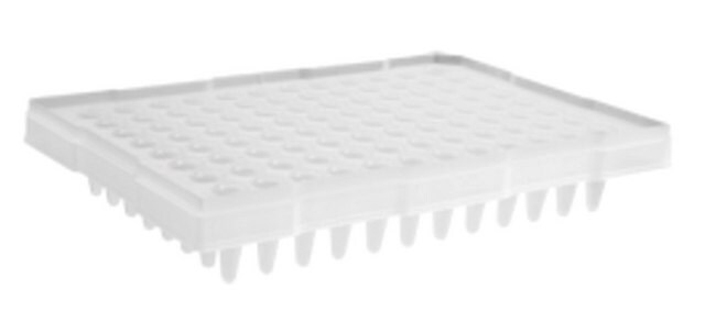 适用于ABI的PCR微孔板 size 96&#160;wells, conical bottom clear polypropylene wells, pkg of 5x10plates/cs