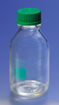 PYREXPLUS&#174; Coated Round Media Storage Bottles capacity 500&#160;mL